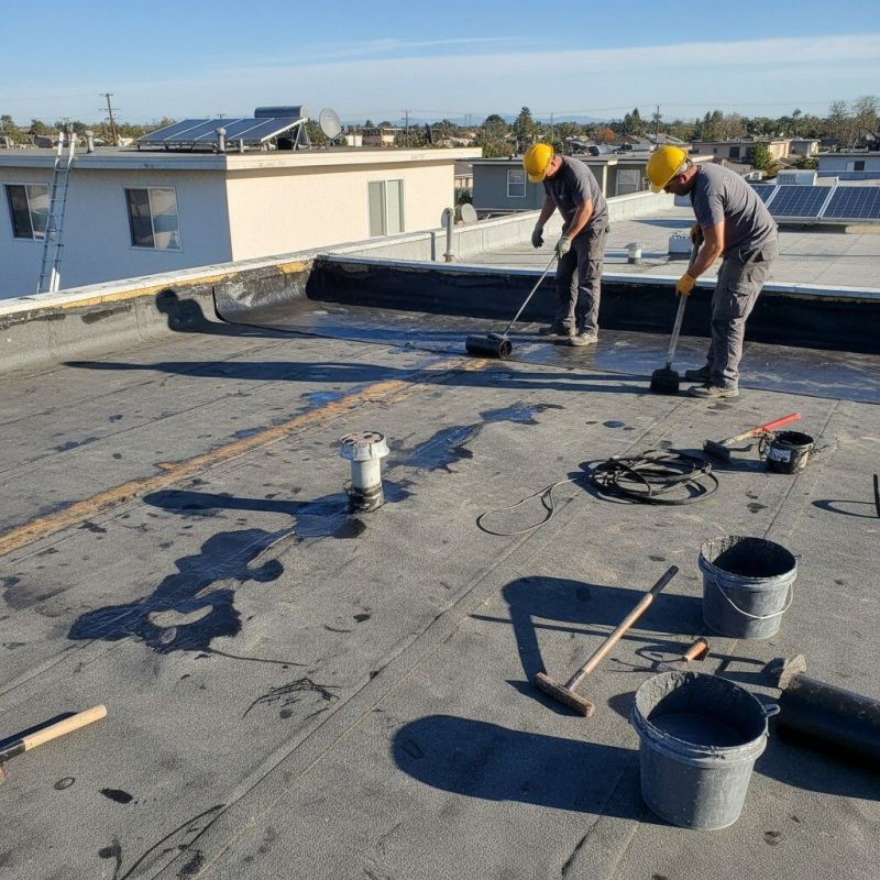 Synthetic Roof Repair